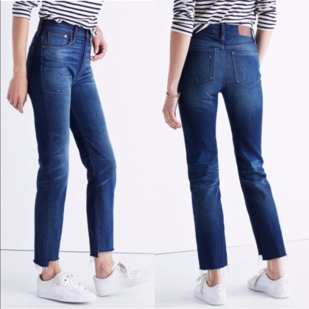 Madewell Perfect Vintage Step Hem Jeans